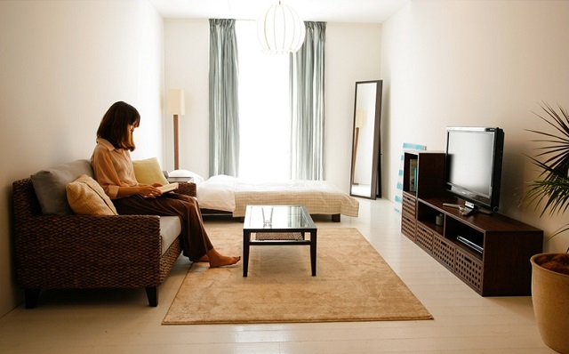 ワンルームコーデ