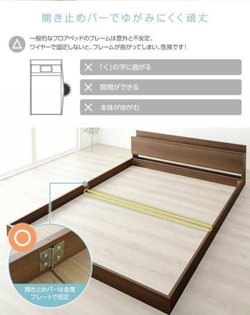 塞き止めバー金具で固定