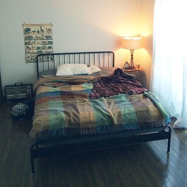 男性の一人暮らし部屋