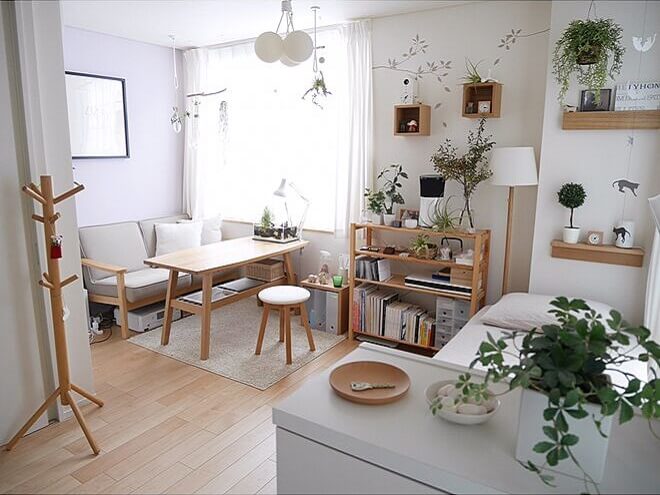 一人暮らし部屋の事例