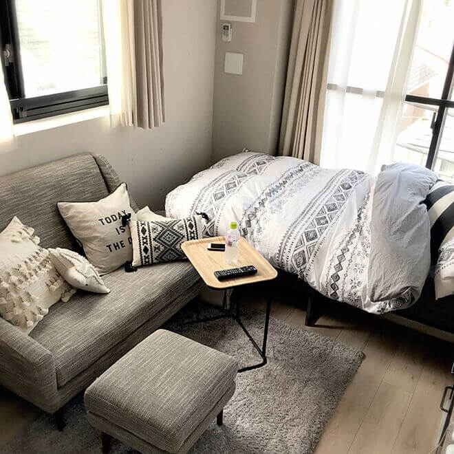 一人暮らし部屋の事例