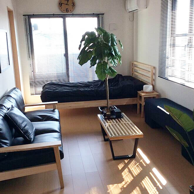 一人暮らし部屋の事例