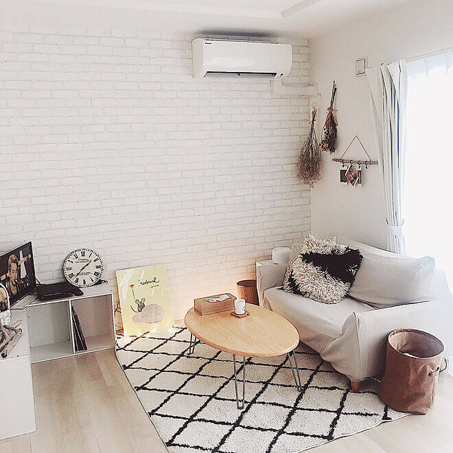 一人暮らし部屋の事例