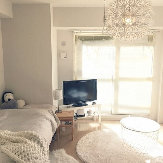 ホワイトインテリア事例