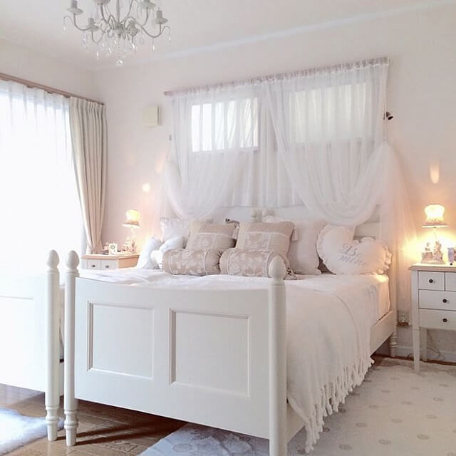 エレガントなホワイトインテリア