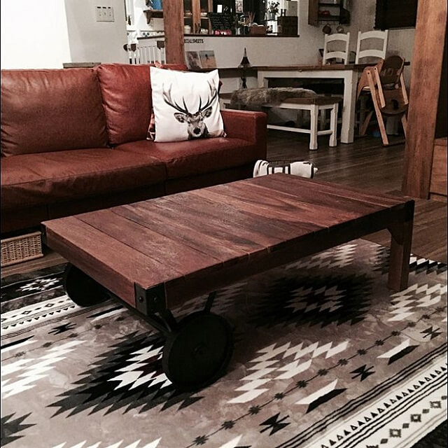 カフェ風インテリアのソファベッド