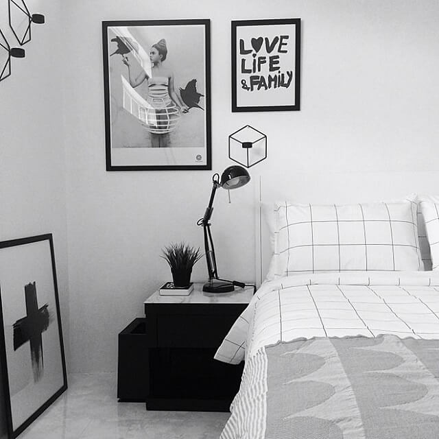 シンプルモダンの寝室