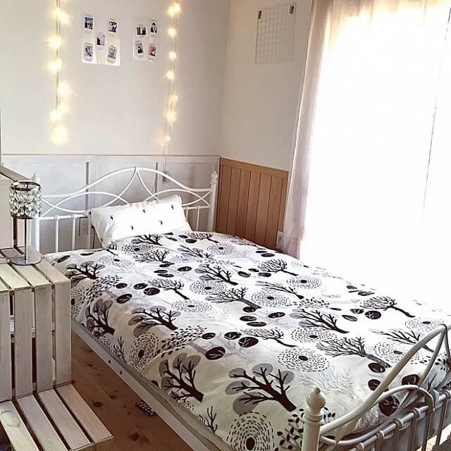 エレガント姫系の寝室