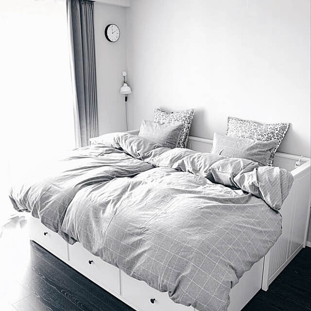 北欧ベッドルーム事例