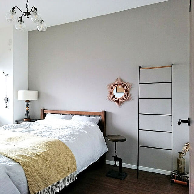 北欧ベッドルーム事例