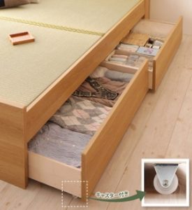 キャスター付き