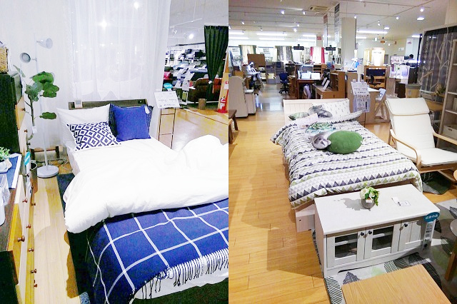 ニトリベッド売り場