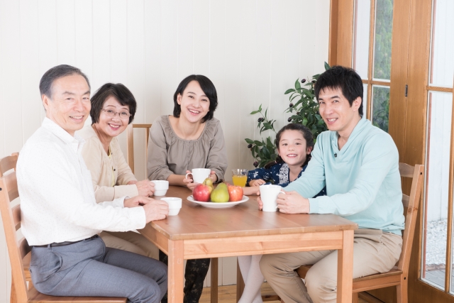 家族団らん