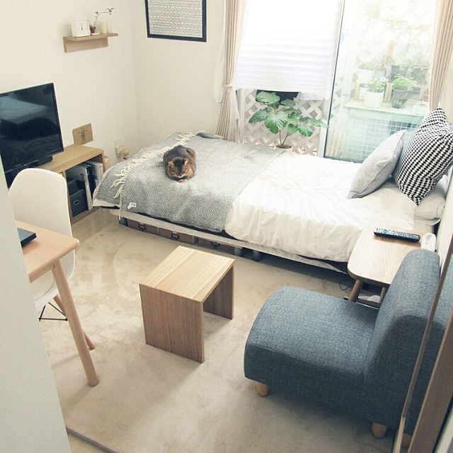 ワンルームレイアウト