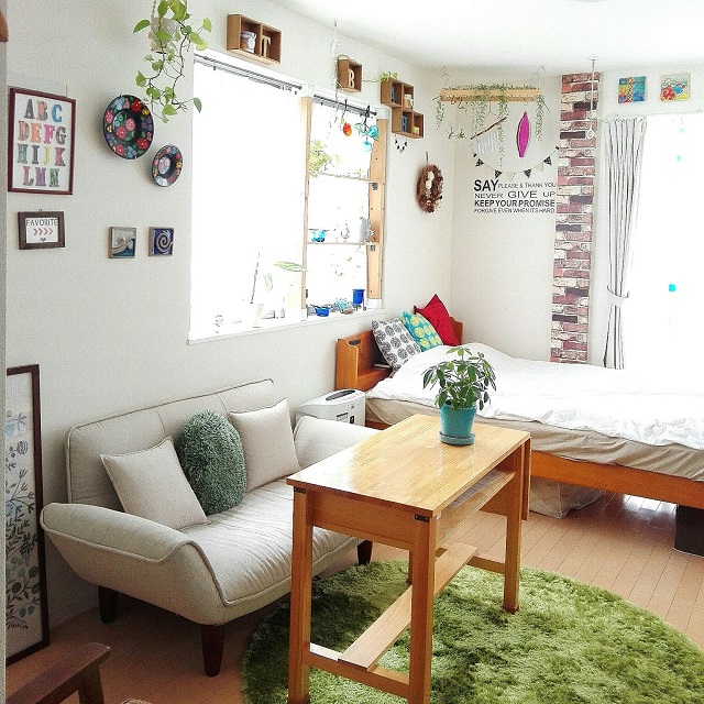 ワンルームレイアウト