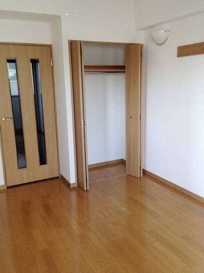 ワンルームのクローゼット