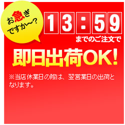 即日発送