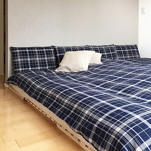 すのこベッド寝室